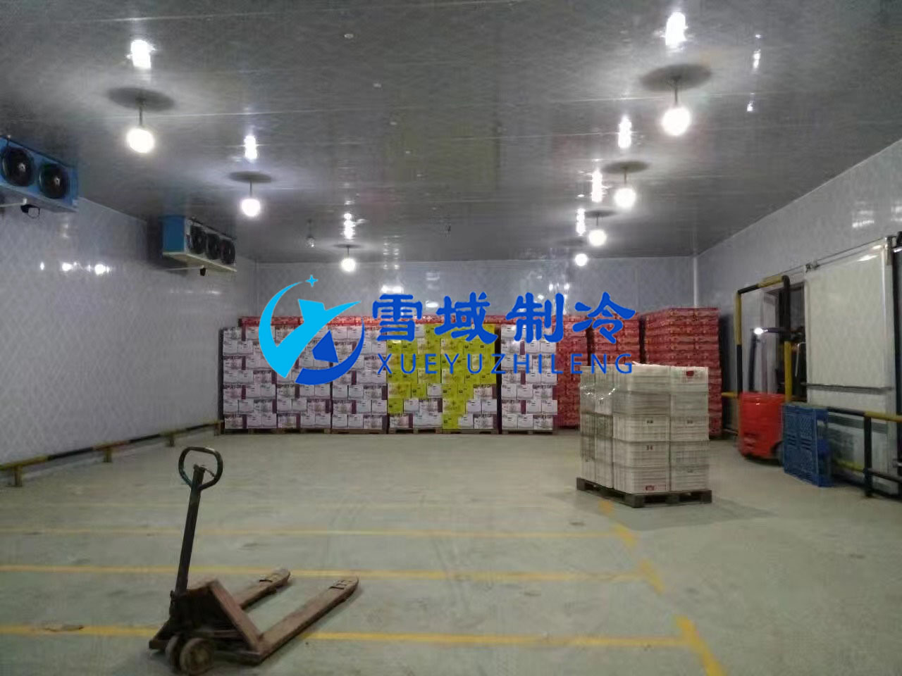 南京某水果公司水果冷庫現場圖片 南京某水果公司水果冷庫現場圖片