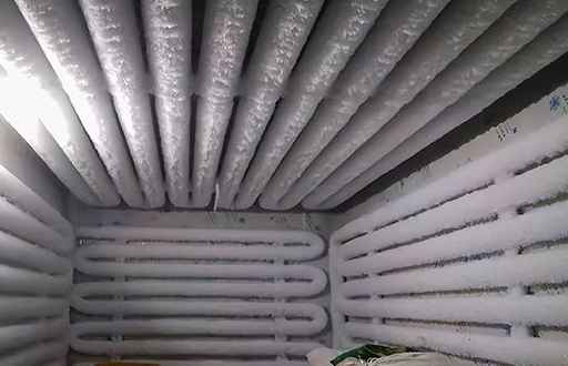 冷庫蒸發(fā)器上為什么會結(jié)霜及除霜技巧 冷庫蒸發(fā)器上為什么會結(jié)霜及除霜技巧